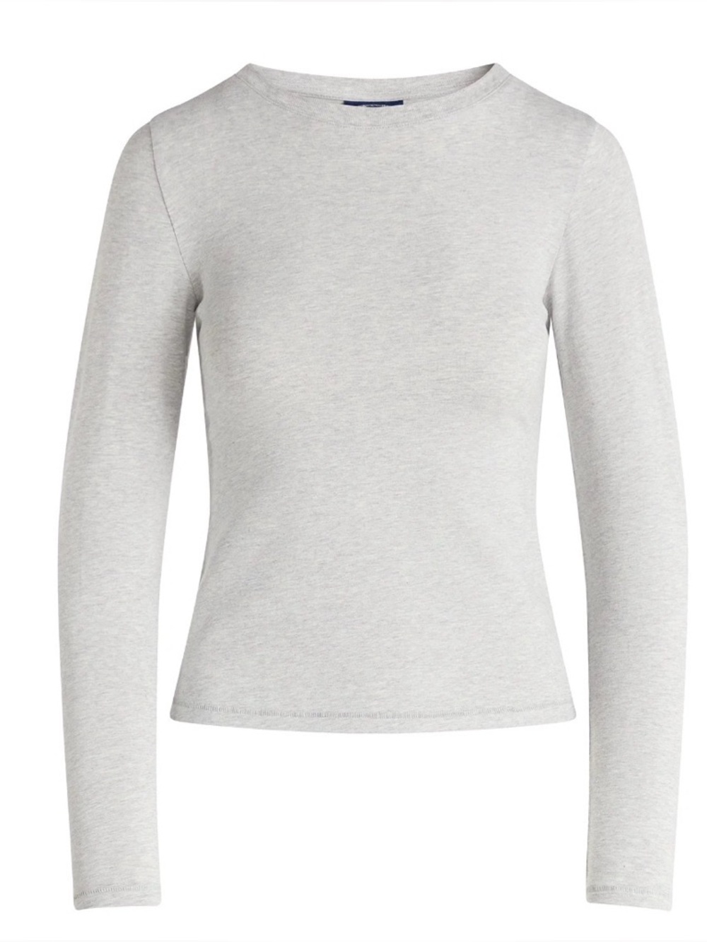 Scoop Women’s Stretch Cotton Blend Long Sleeve Tee Shirt Crewneck Size XSmall